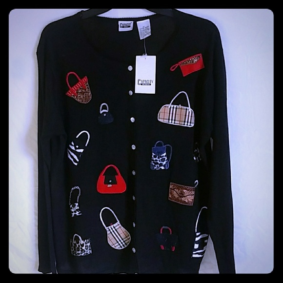 Caacity Sweaters - Capacity. Long sleeve cardigan. Size 2x